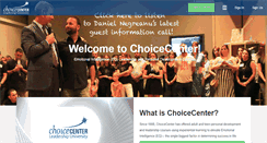 Desktop Screenshot of choicecenter.com
